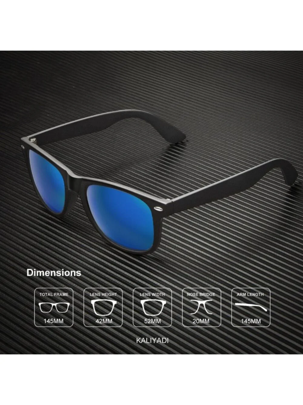 Stylish Polarized Sunglasses for Men & Women - Matte Finish, UV Protection, 3